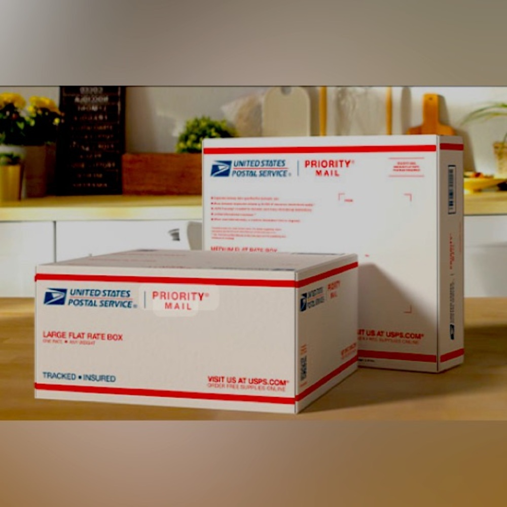 Shipping label for purchases during show over 5 pounds